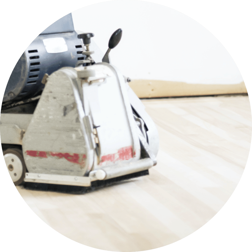 Sand and Finish Hardwood Flooring